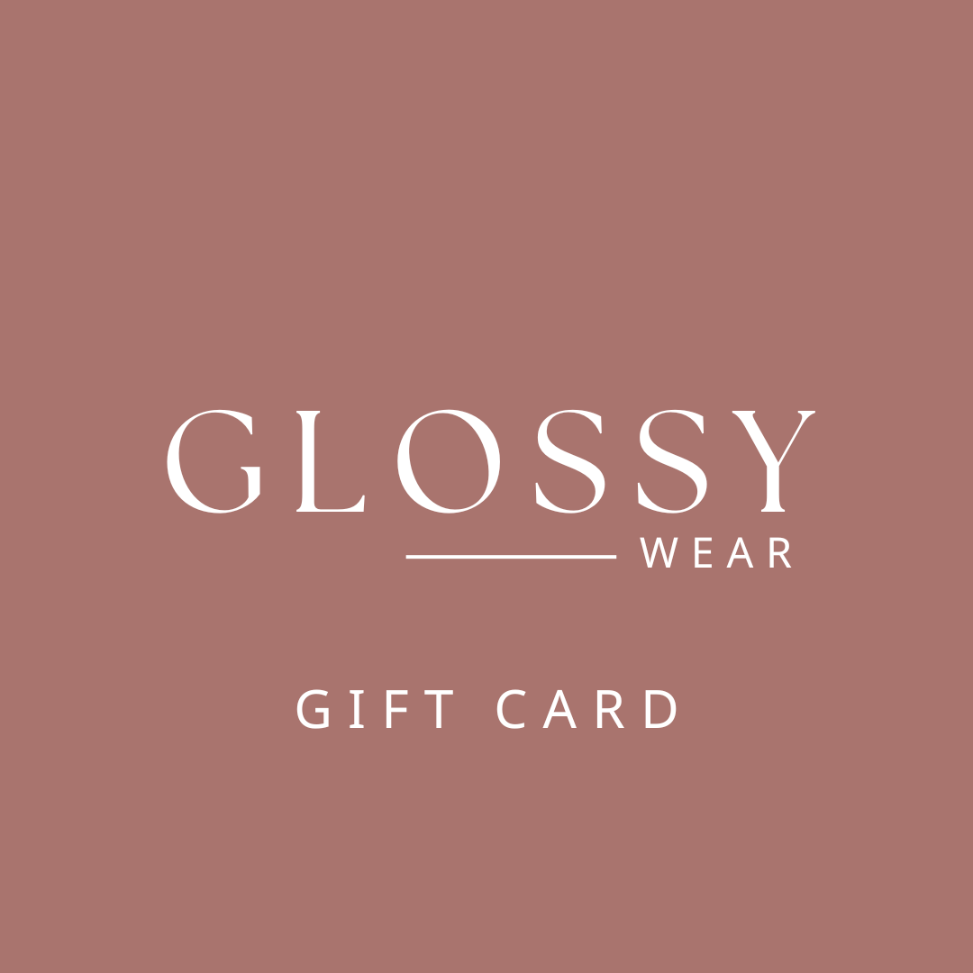 Glossy gift card pantone
