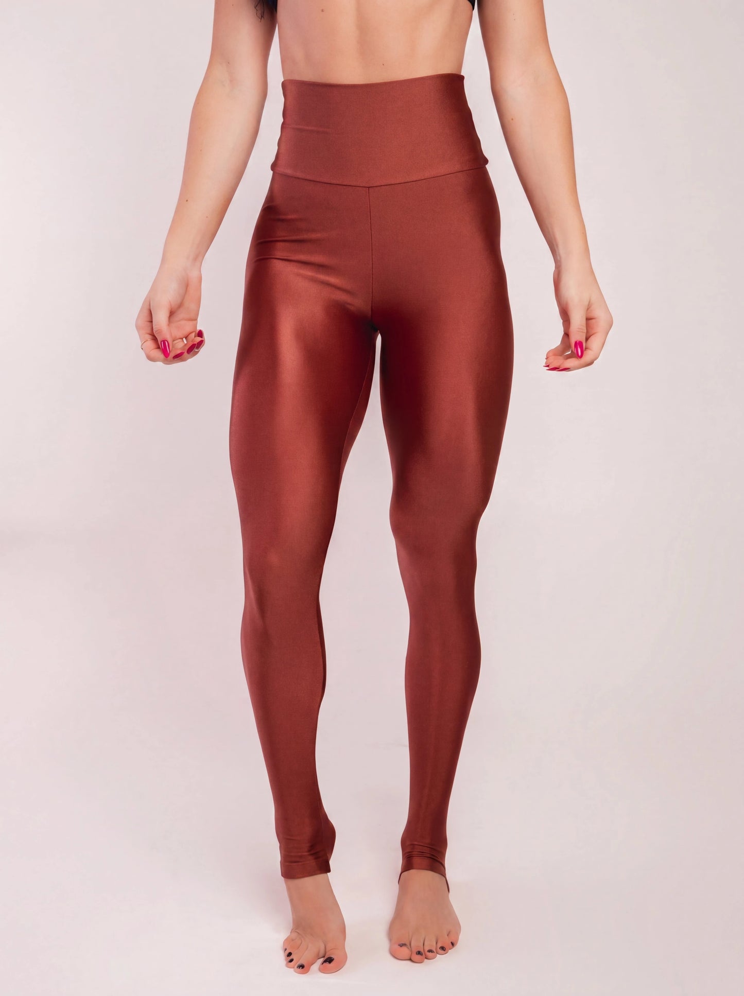 Soft Sculpt Legging - Bronze | Glossy