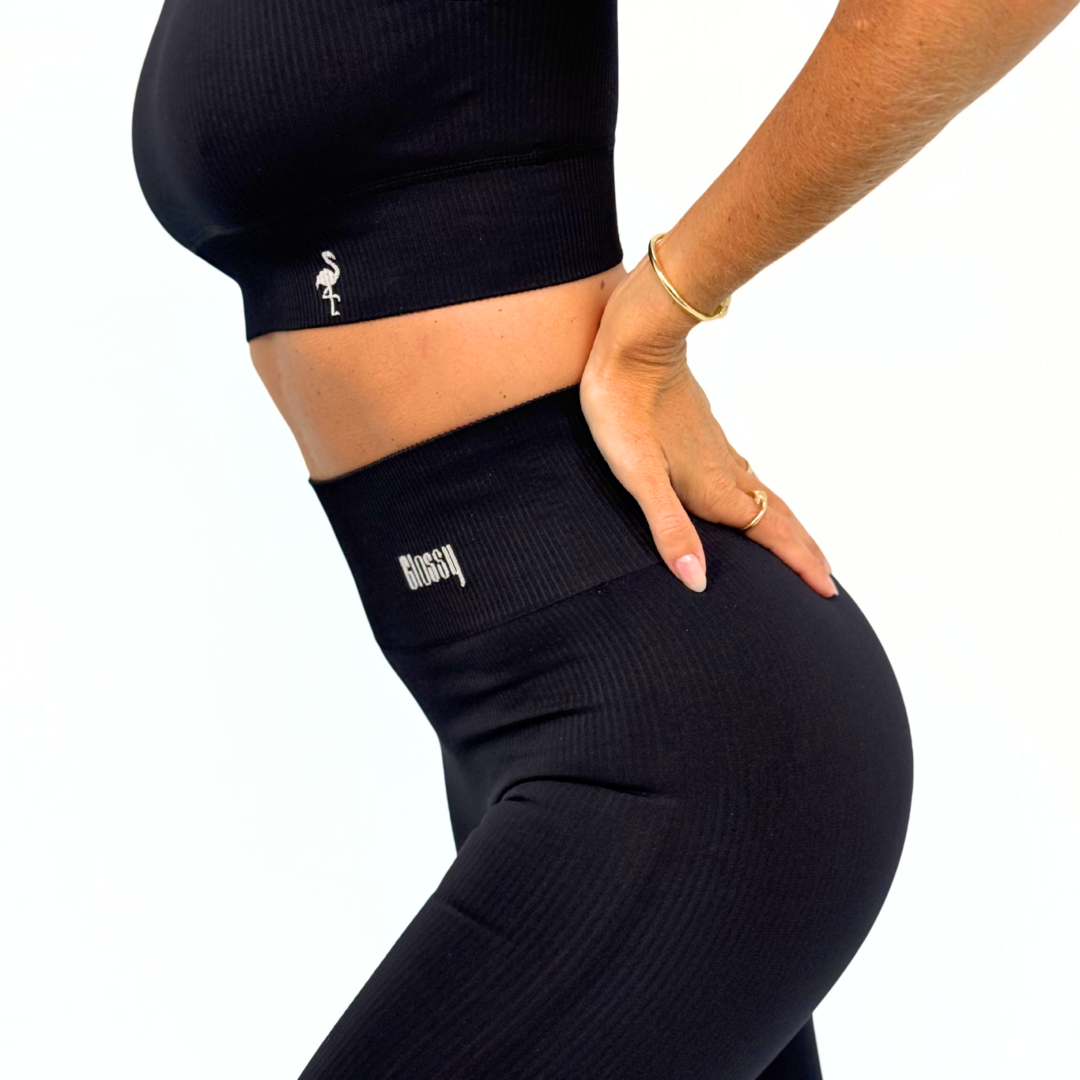 Seamless Athleisure Legging | Glossy