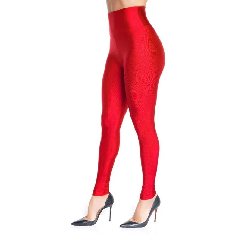 Soft Sculpt Legging - Tomato | Glossy