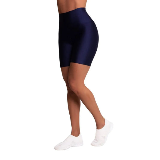 Satin Touch Sculpt Short - Navy | Glossy