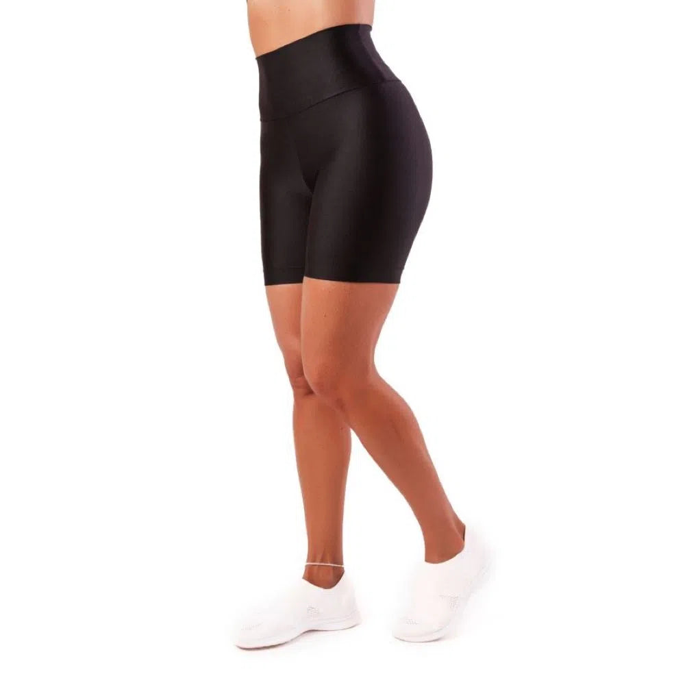 Satin Touch Sculpt Short - Black | Glossy