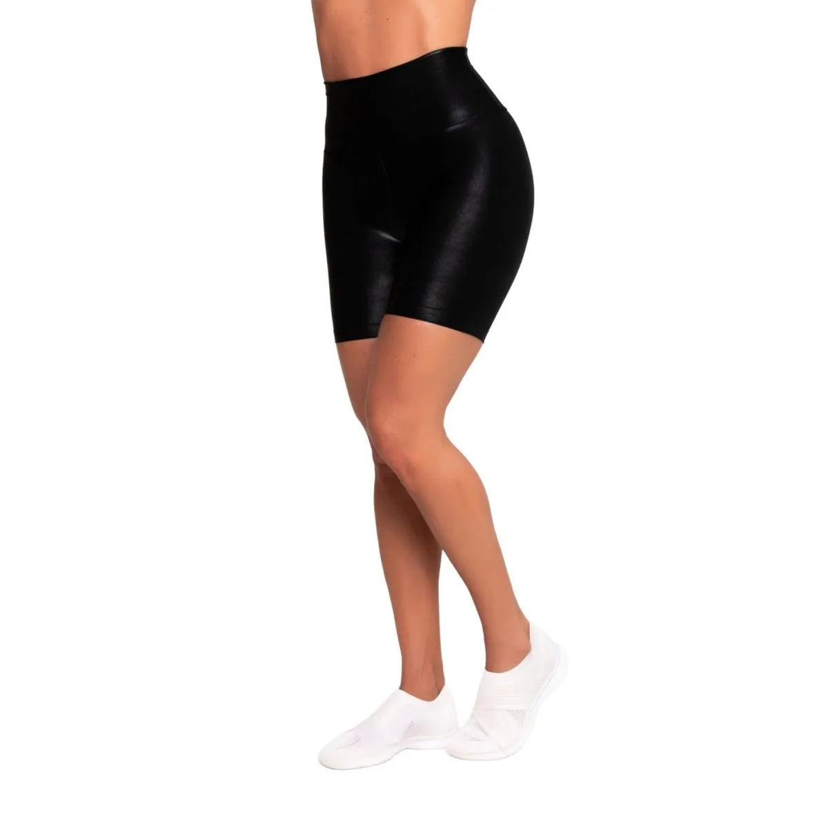 Satin Touch Sculpt Short - Black Cirrê | Glossy