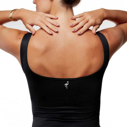 Seamless Tank - Black | Glossy