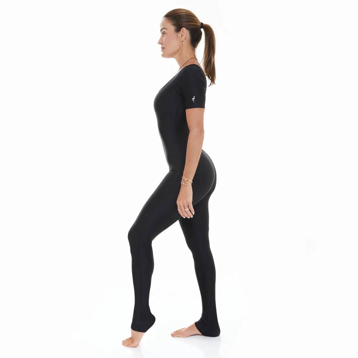 Sculpia Onepiece – Full Length (8 Colors) in Black | Glossy