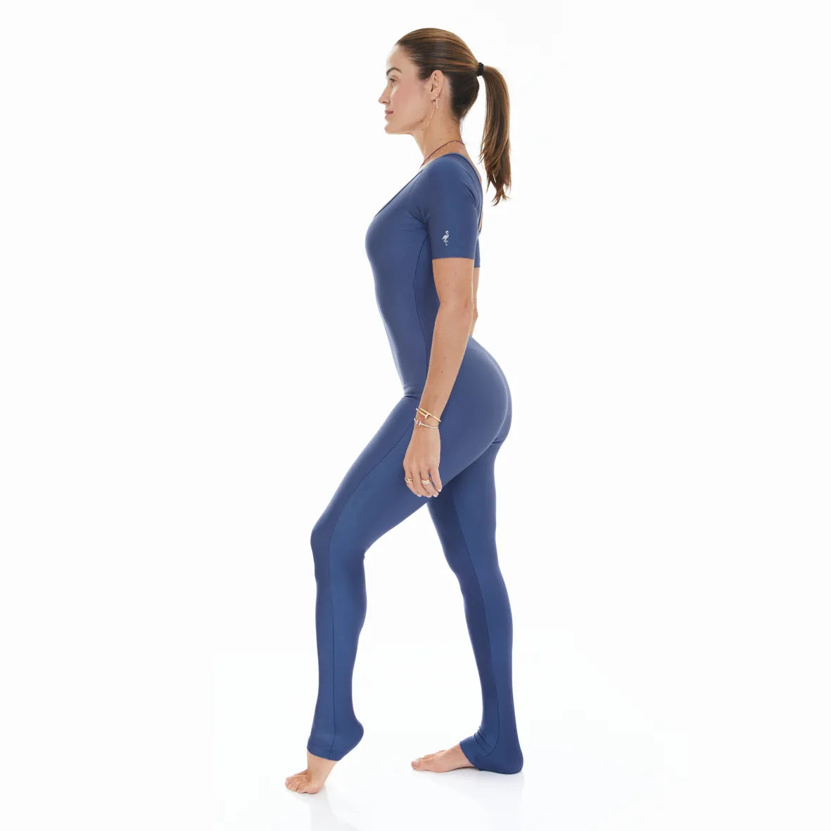 Sculpia Onepiece – Full Length (8 Colors) in Blue Jeans | Glossy