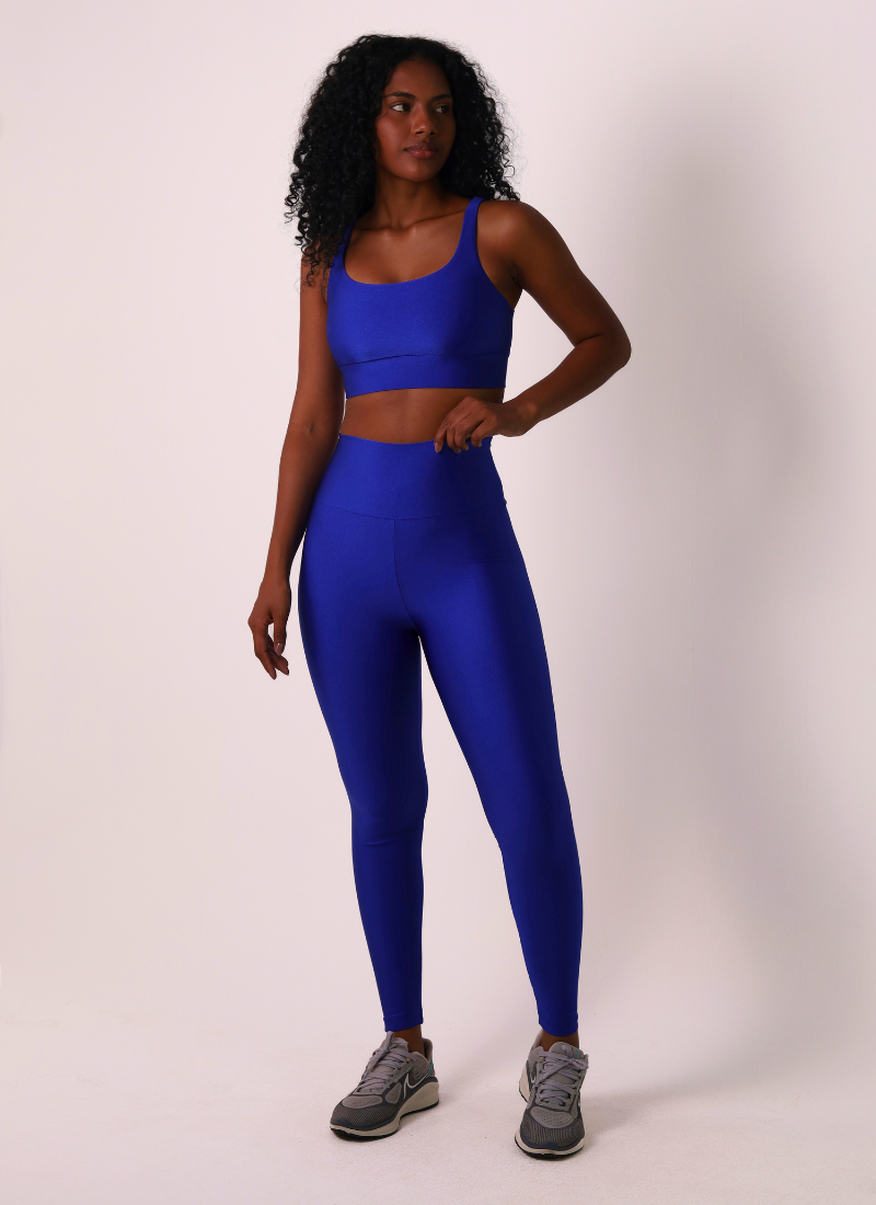 Soft Sculpt Legging - Royal | Glossy