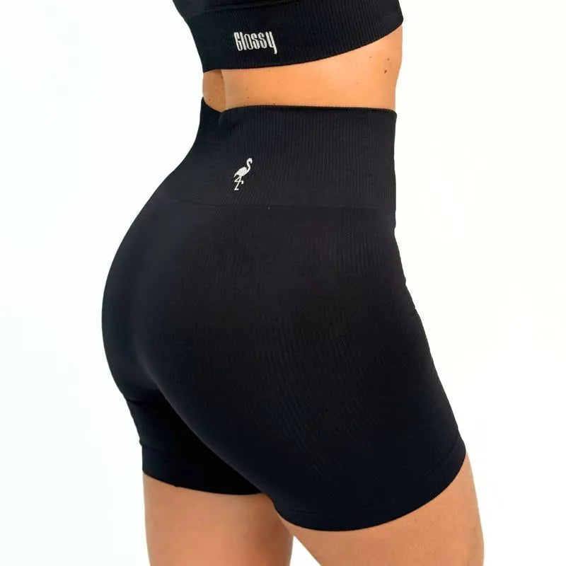 Seamless Athleisure Shorts | Glossy