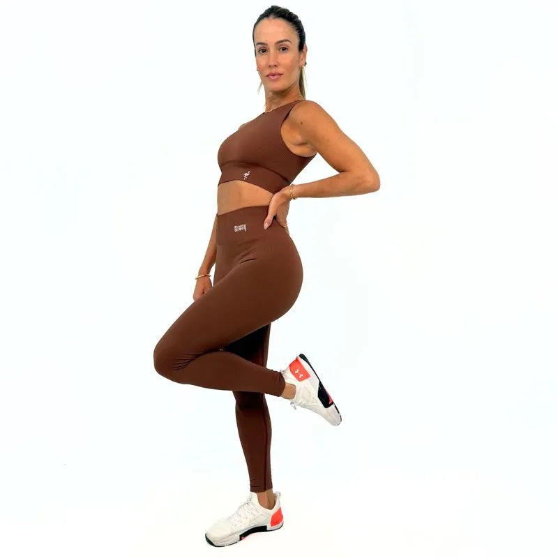 Seamless Athleisure Top | Glossy