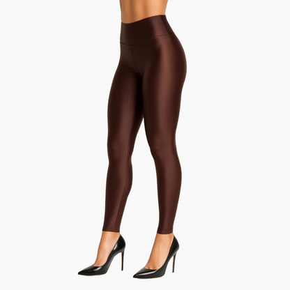 Soft Sculpt Legging - Café | Glossy