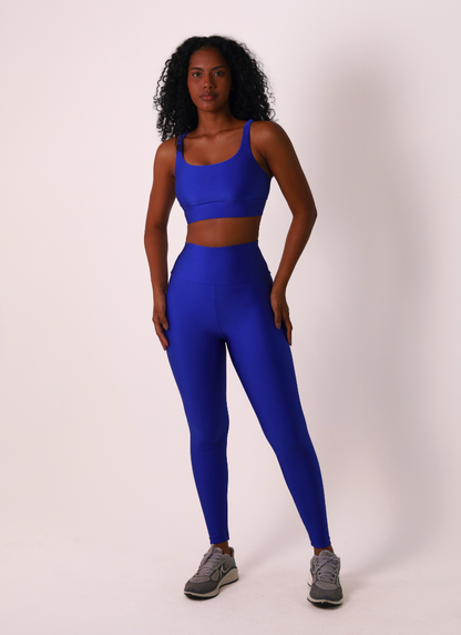 Soft Sculpt Legging - Royal | Glossy