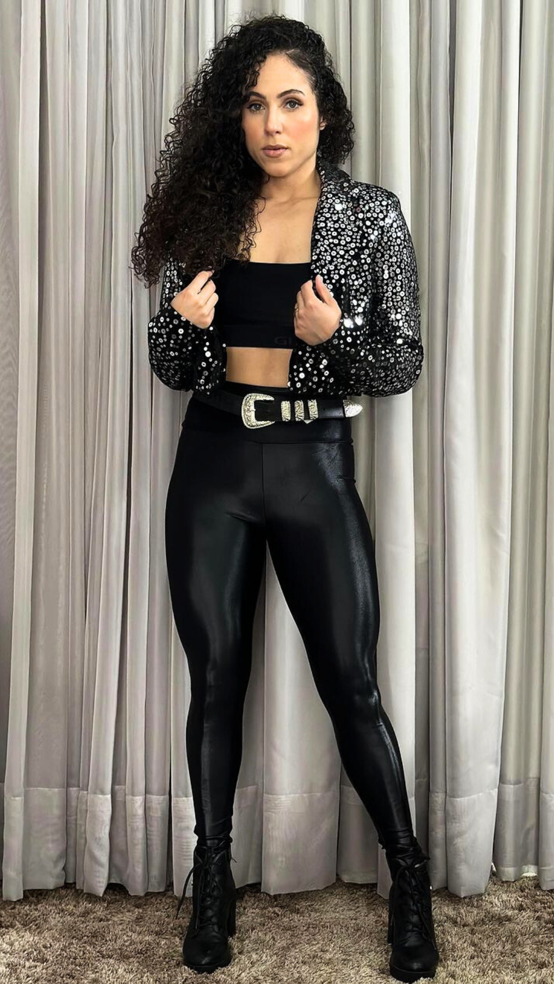 Glossy activewear product image