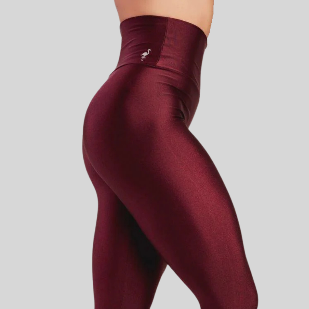 Soft Sculpt Legging - Barolo | Glossy
