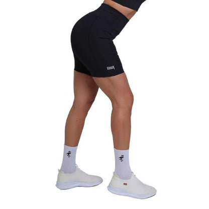 Running Pulse Short in Black | Glossy