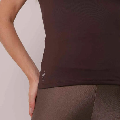 Seamless Tank - Café | Glossy