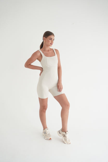 Matte Sculpt Romper – Mármore | Glossy