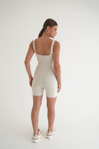 Matte Sculpt Romper – Mármore | Glossy