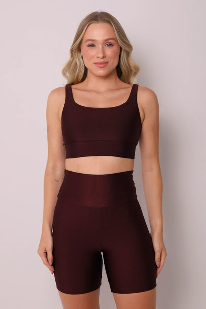 Satin Touch Sculpt Short - Barolo | Glossy
