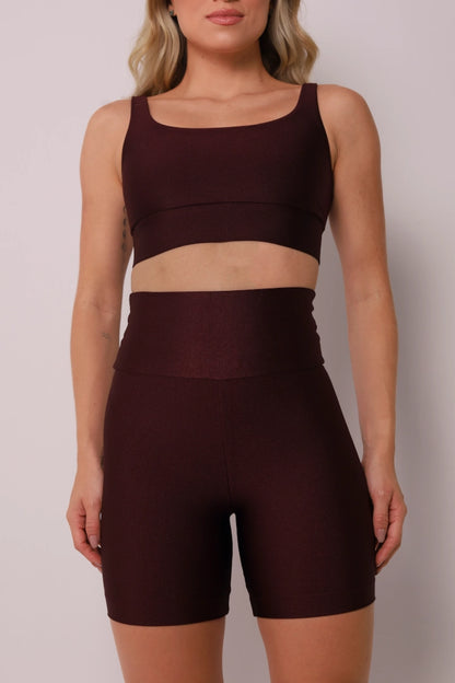 Satin Touch Sculpt Short - Barolo | Glossy