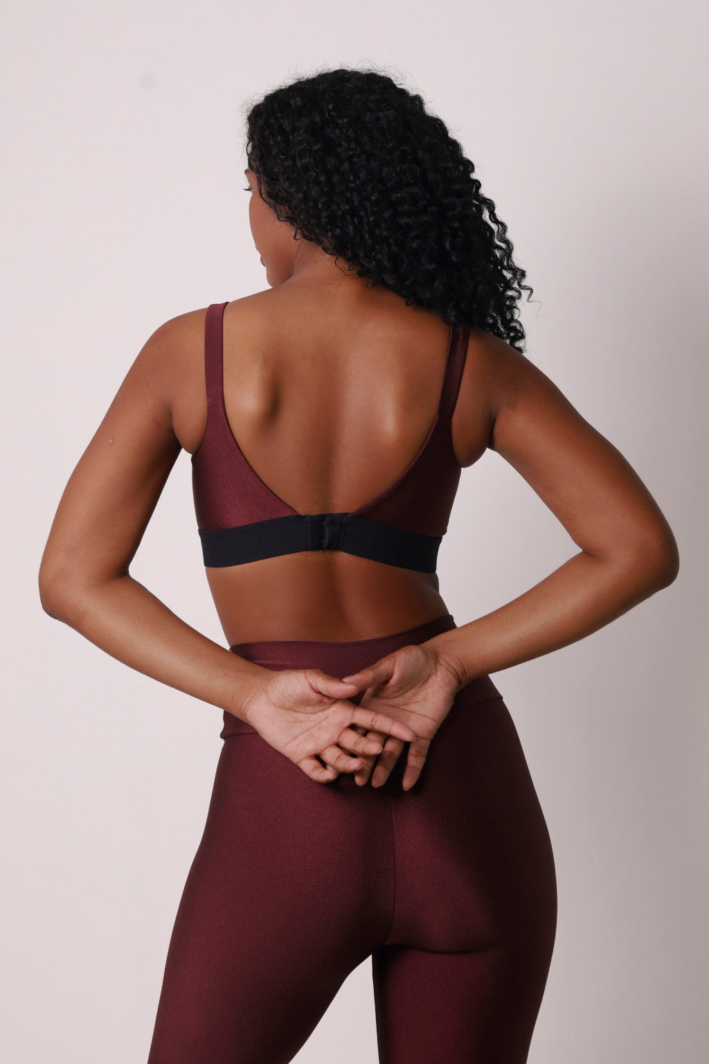 Soft Sculpt Legging - Barolo | Glossy