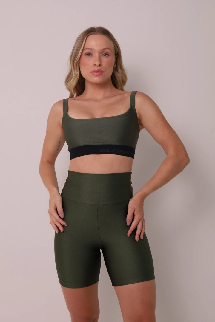 Satin Touch Sculpt Short - Croco | Glossy