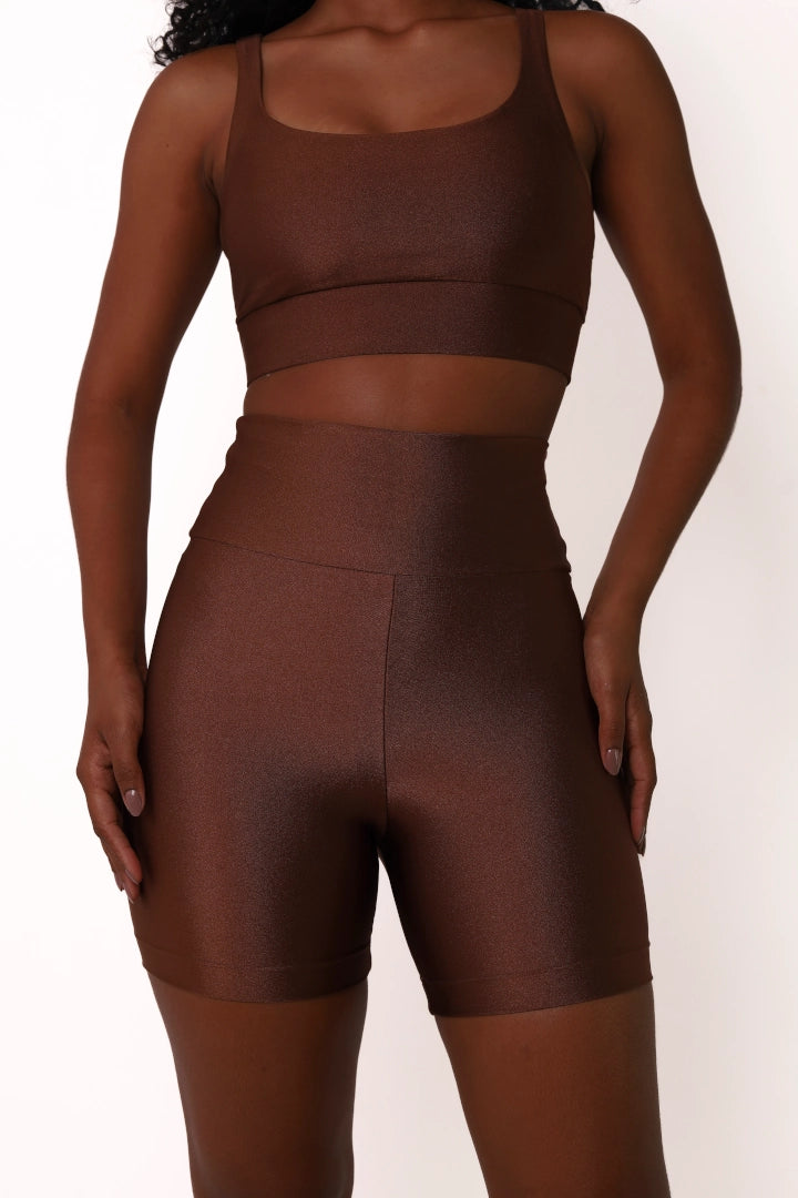 Satin Touch Sculpt Short - Cookie | Glossy