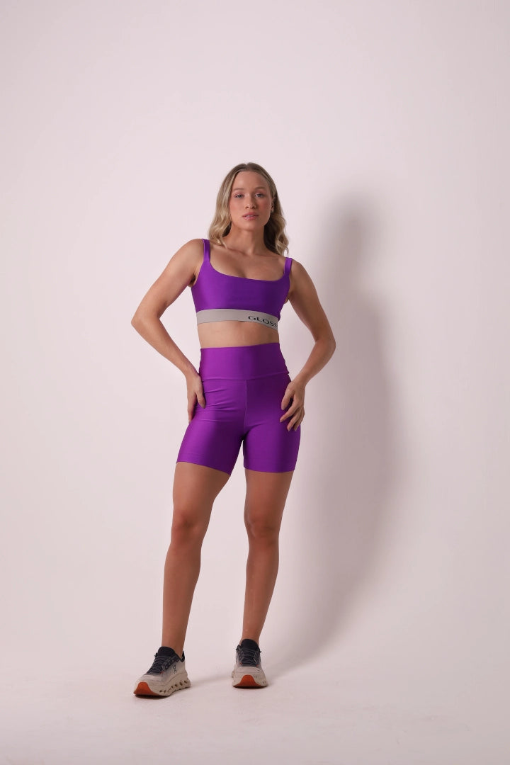 Satin Touch Sculpt Short - Fuchsia | Glossy