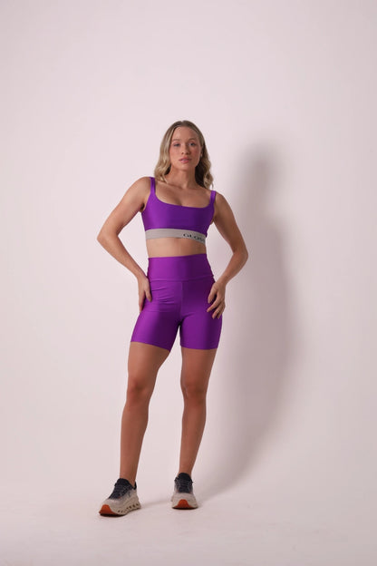 Satin Touch Sculpt Short - Fuchsia | Glossy