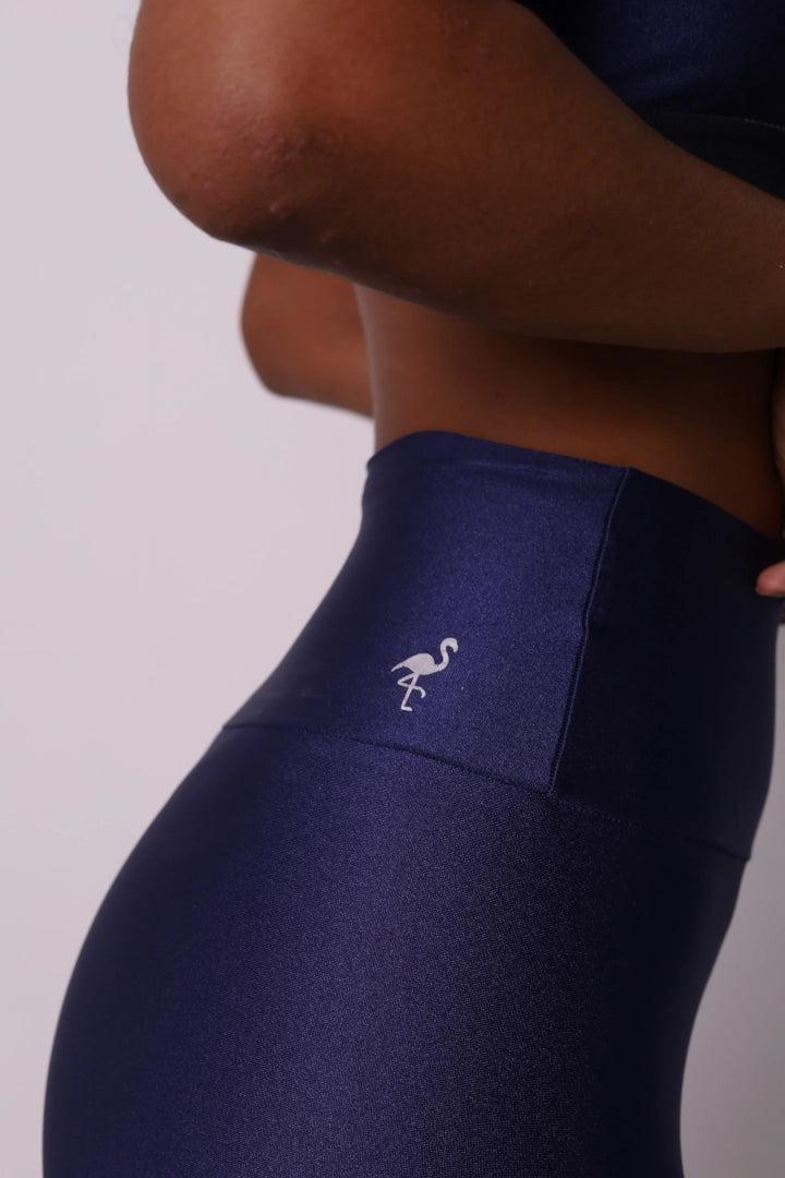 Soft Sculpt Legging - Navy | Glossy