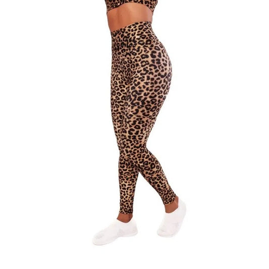 Shiny Legging - Animal Print