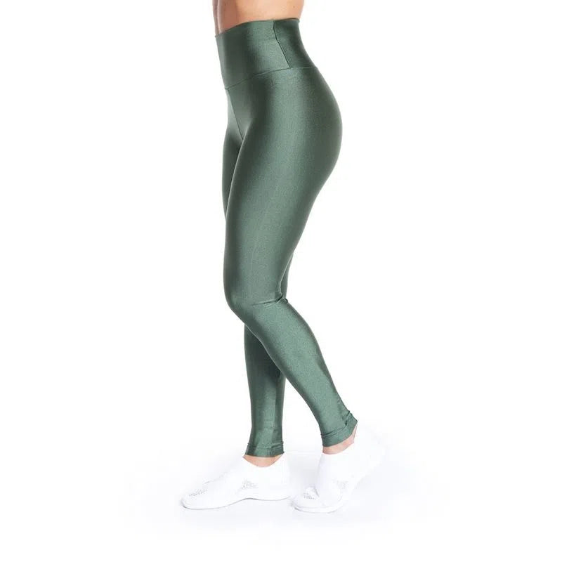 Shiny Legging - Dark Green