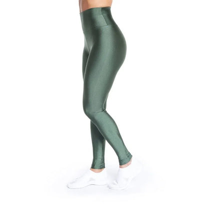 Shiny Legging - Dark Green