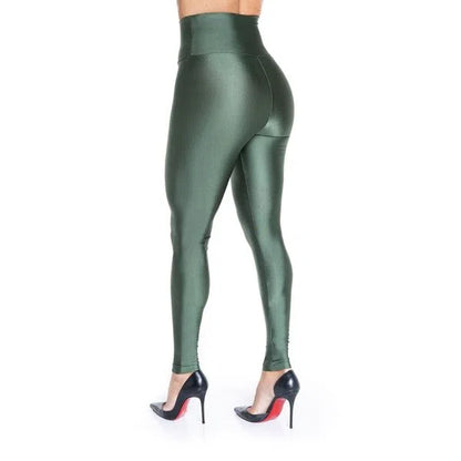Shiny Legging - Dark Green