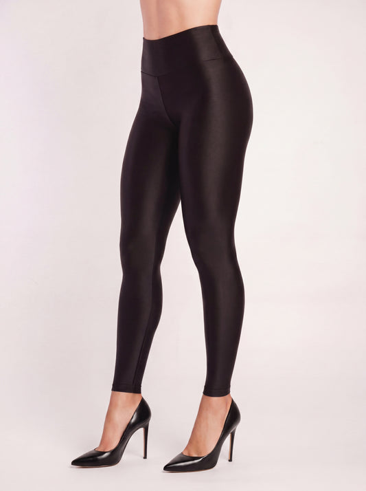 Soft Sculpt Legging - Black | Glossy
