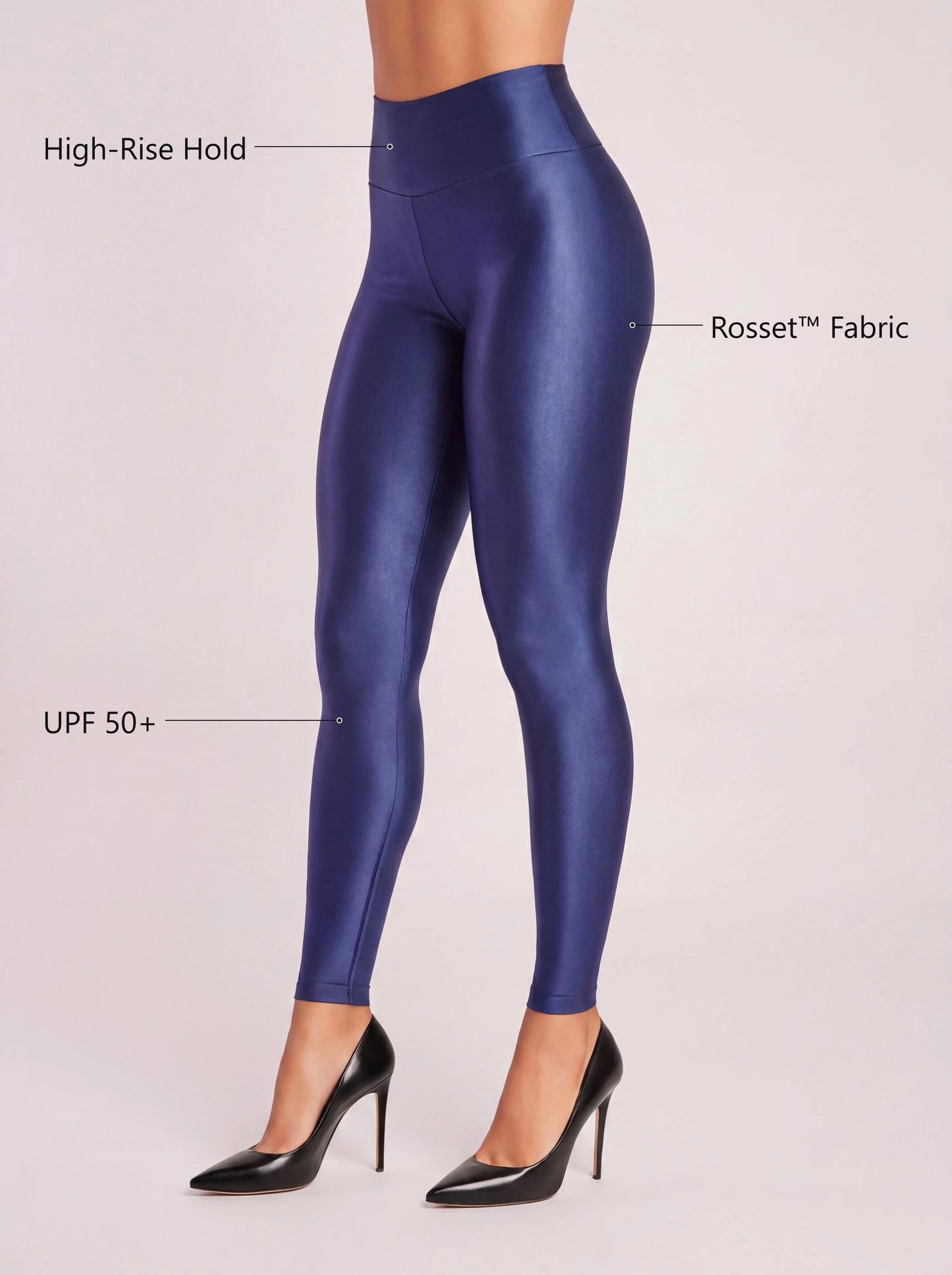 Soft Sculpt Legging - Blue Jeans