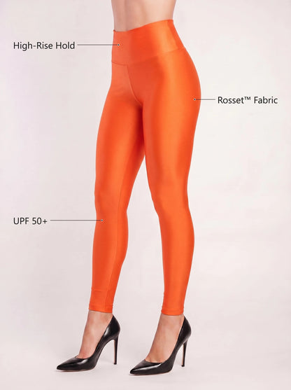 Soft Sculpt Legging - Tangerine Neon