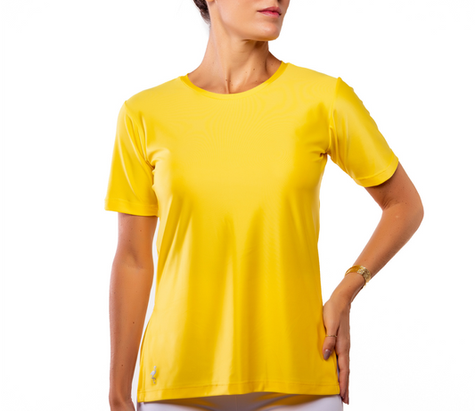 T-shirt Desejo - Yellow | Glossy