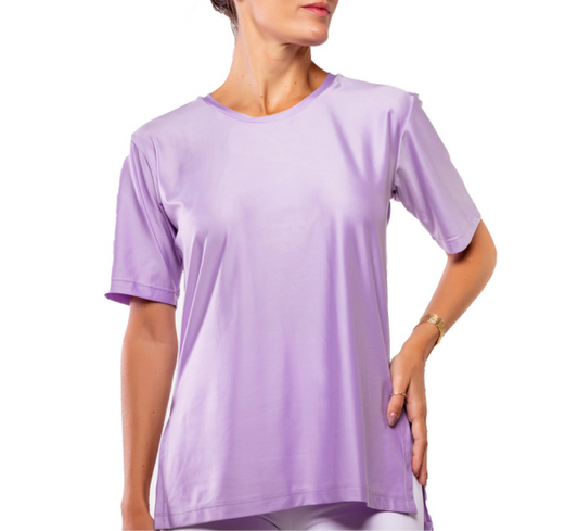 T-shirt Desejo - Lilas | Glossy