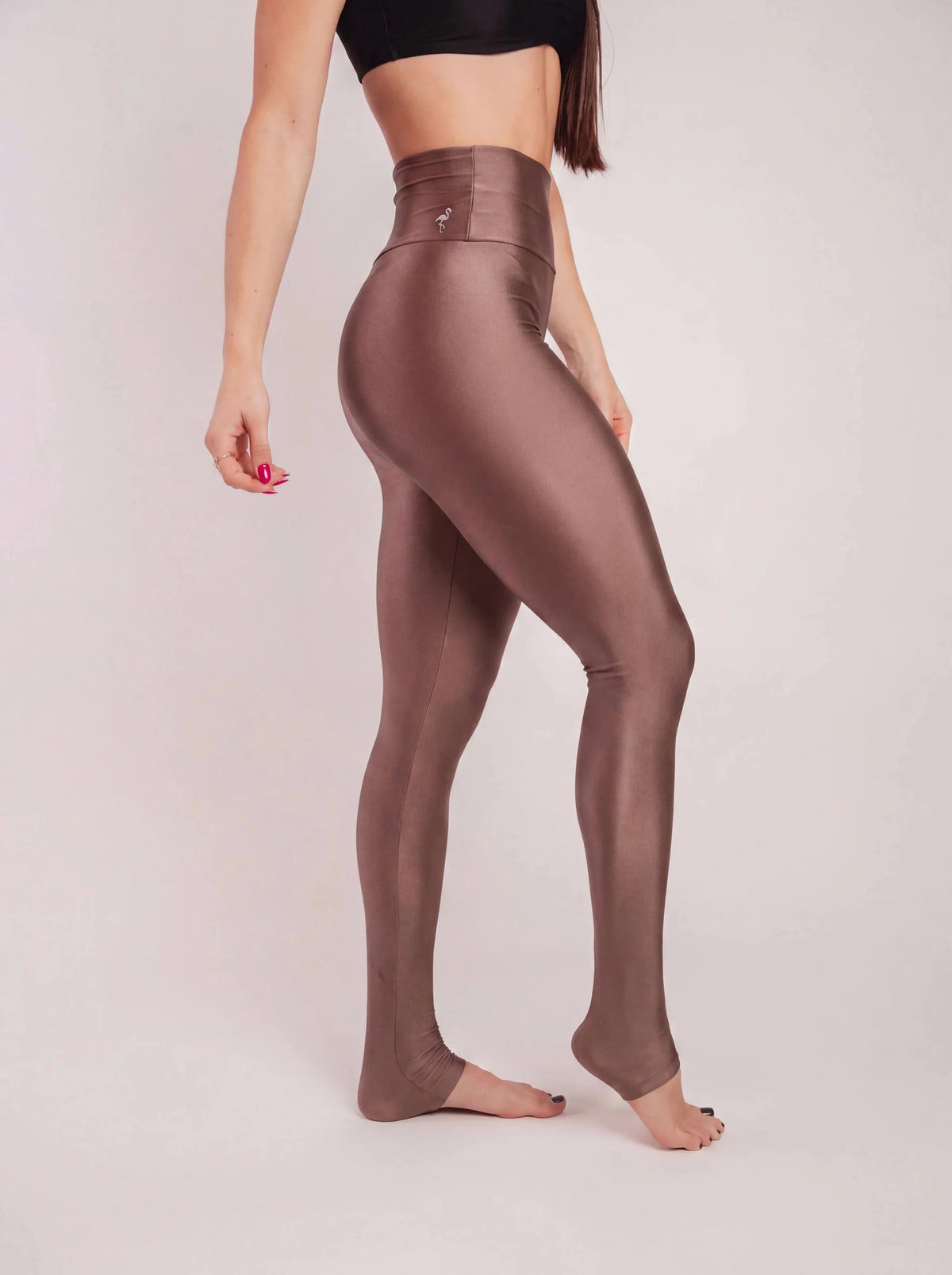 Soft Sculpt Legging - Castanho | Glossy