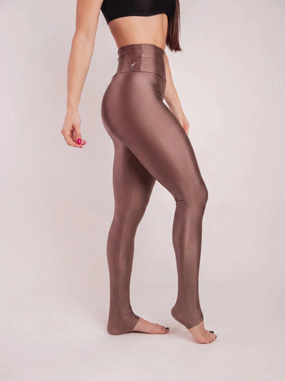 Soft Sculpt Legging - Castanho | Glossy