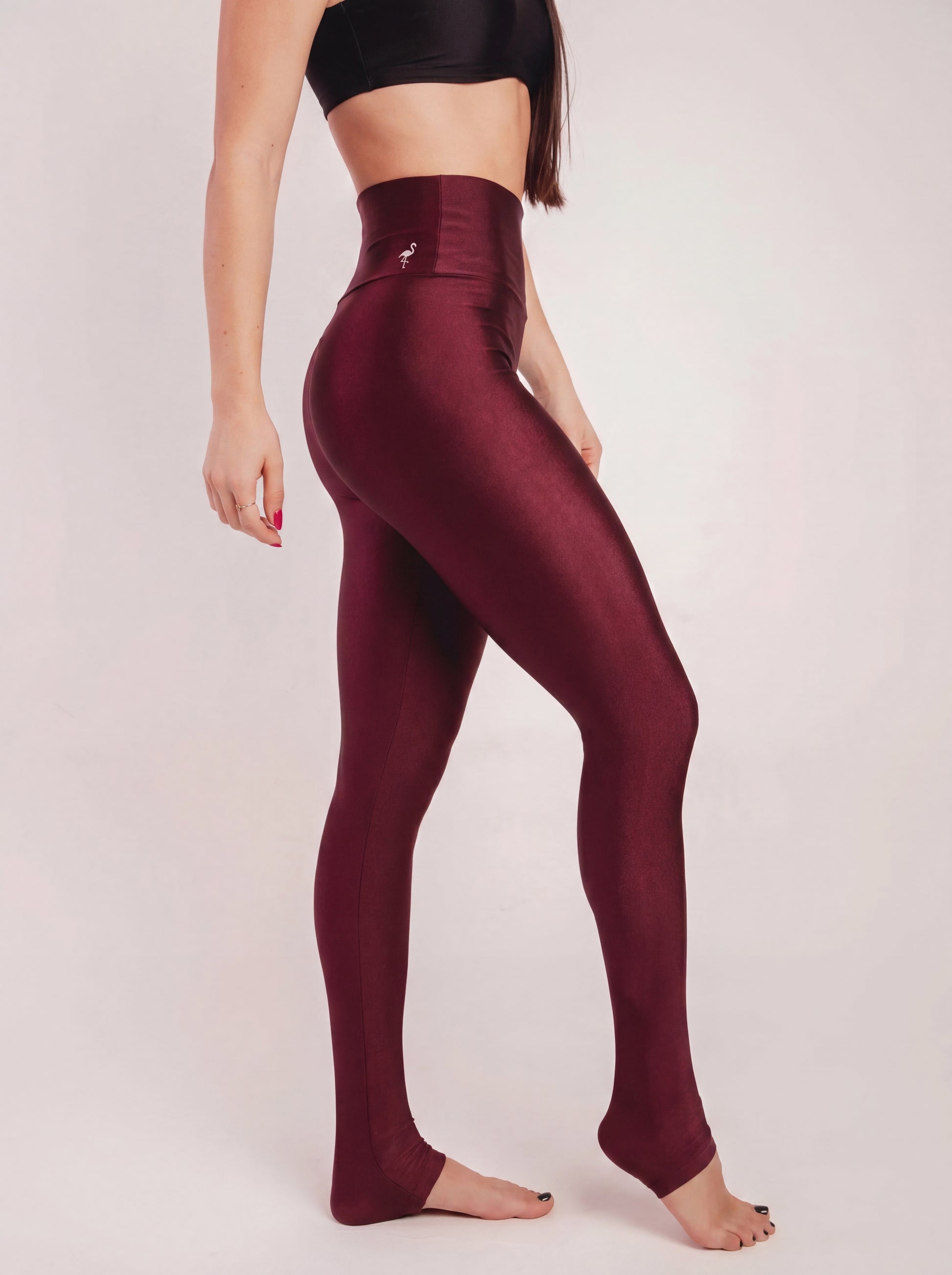 Soft Sculpt Legging - Barolo | Glossy
