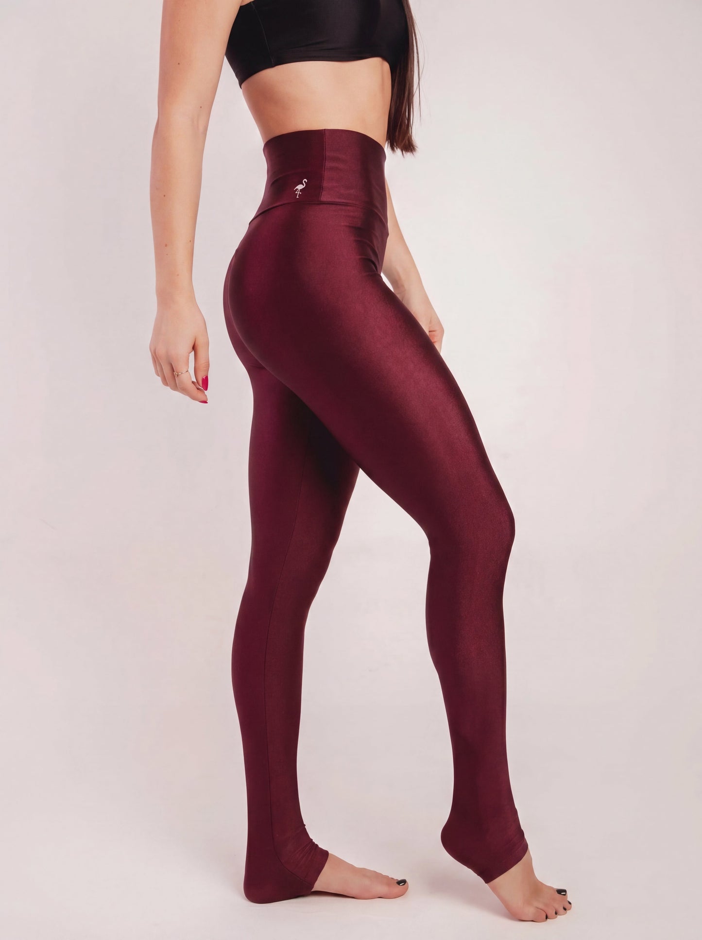 Soft Sculpt Legging - Barolo | Glossy