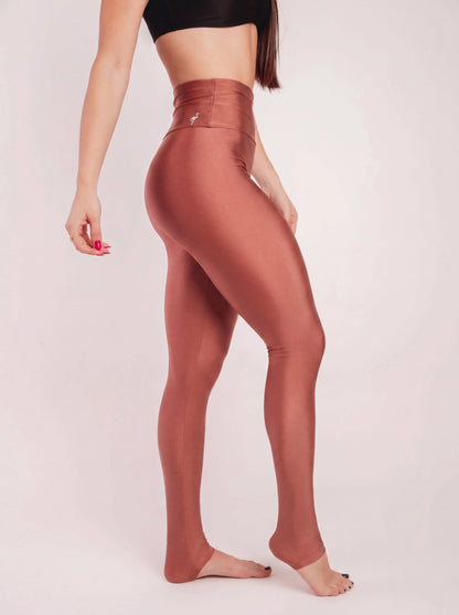 Soft Sculpt Legging - Bronze | Glossy