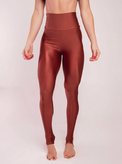 Soft Sculpt Legging - Bronze | Glossy