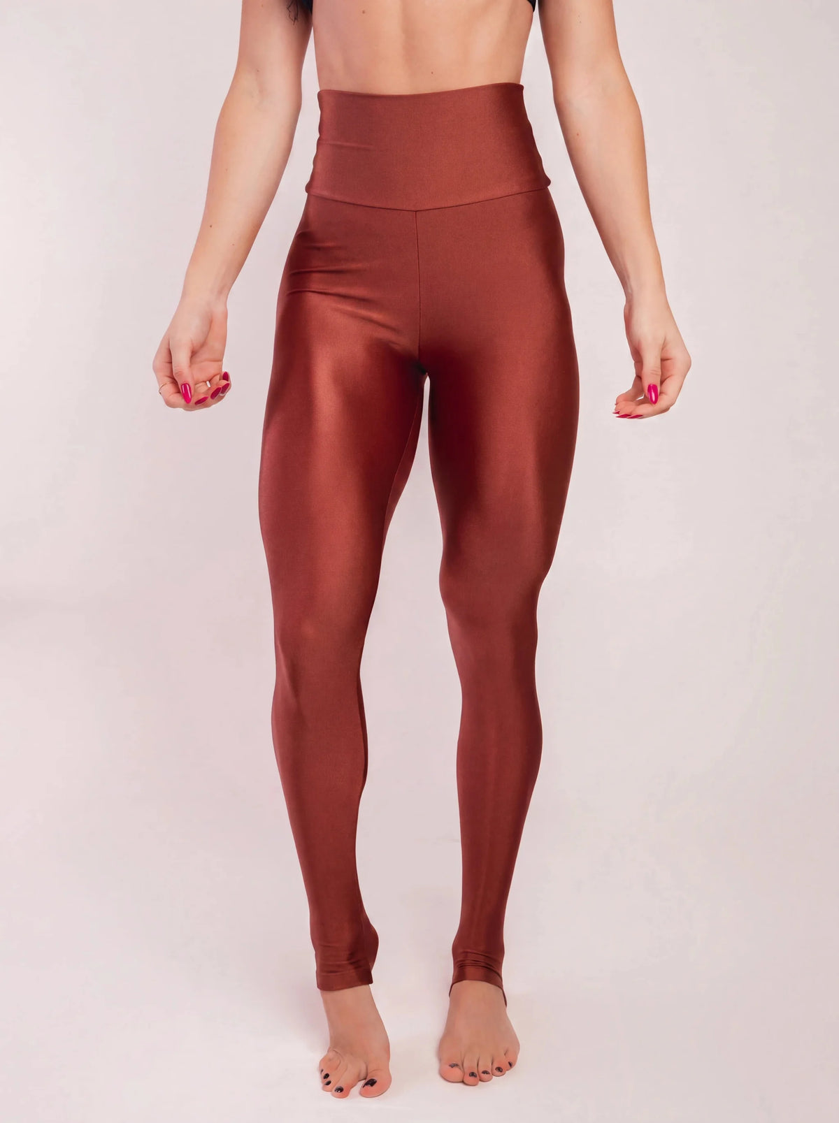 Soft Sculpt Legging - Bronze | Glossy