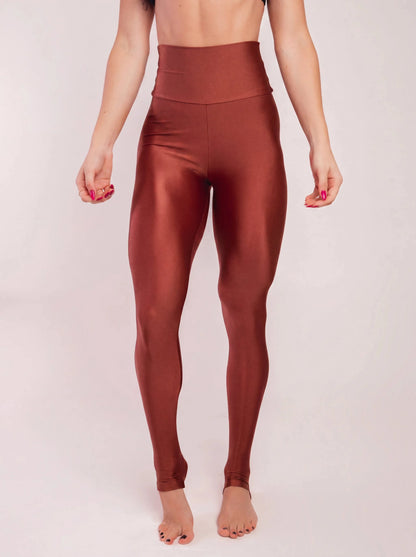 Soft Sculpt Legging - Bronze | Glossy