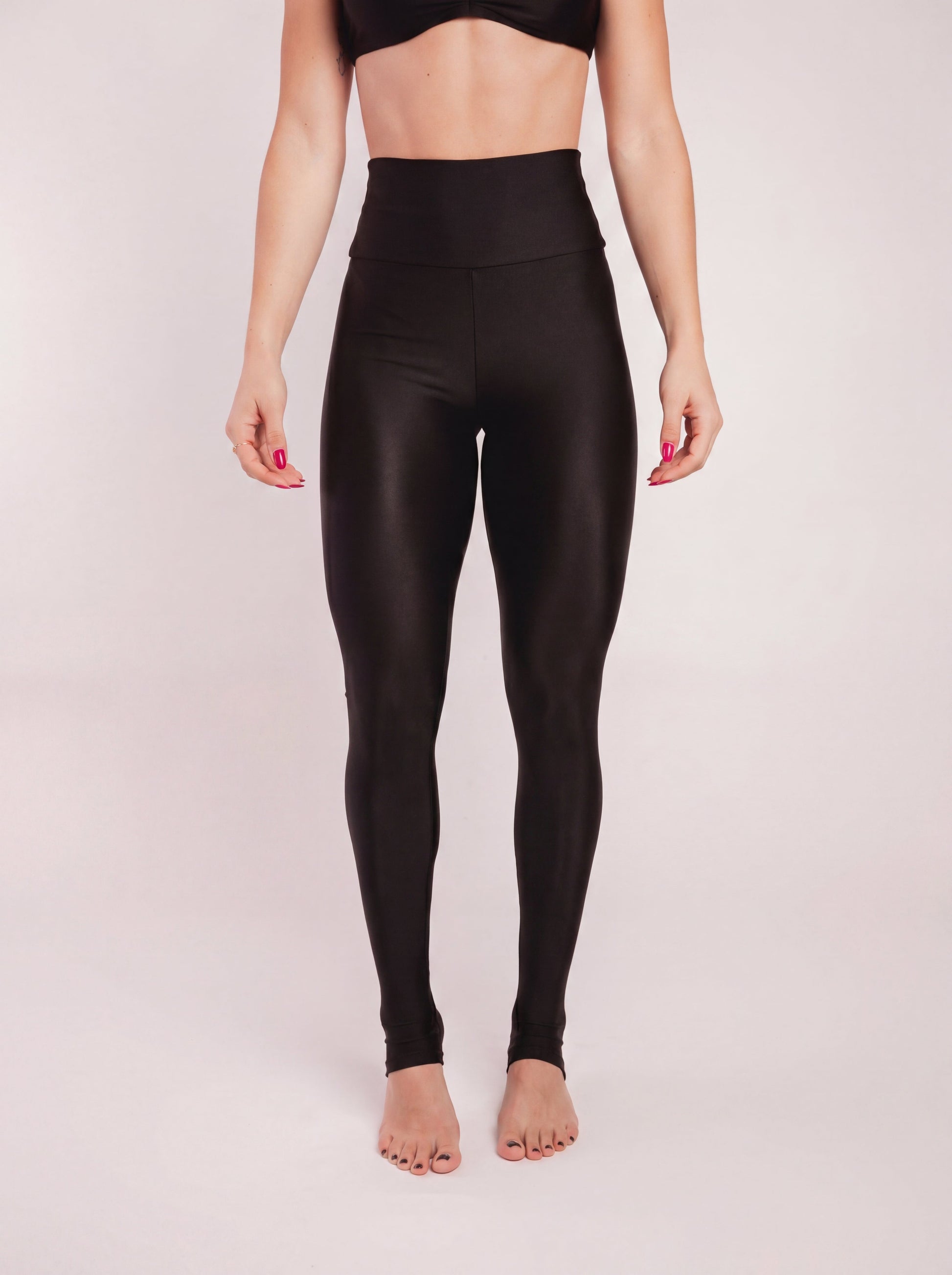 Soft Sculpt Legging - Black | Glossy