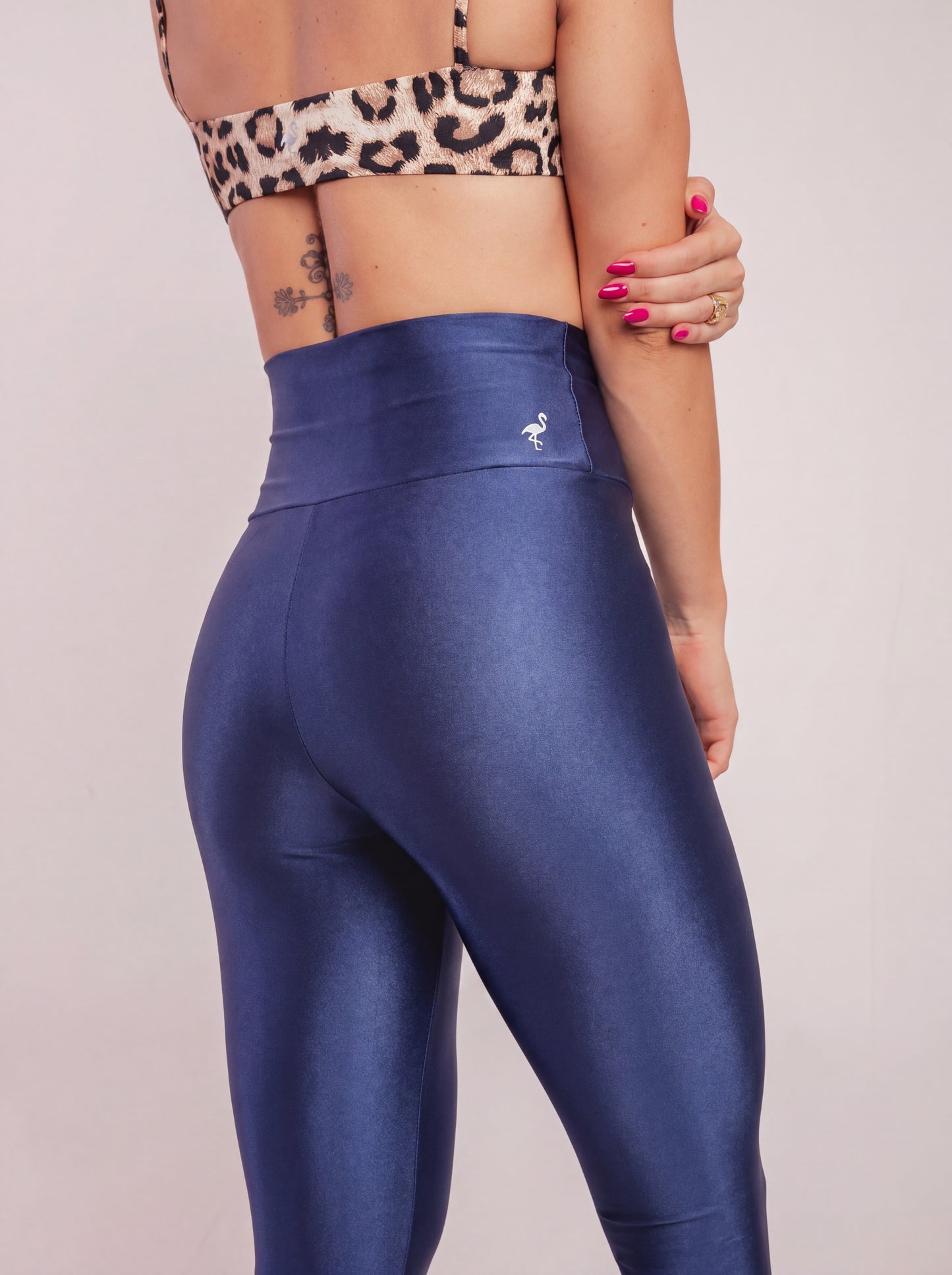 Soft Sculpt Legging - Blue Jeans | Glossy