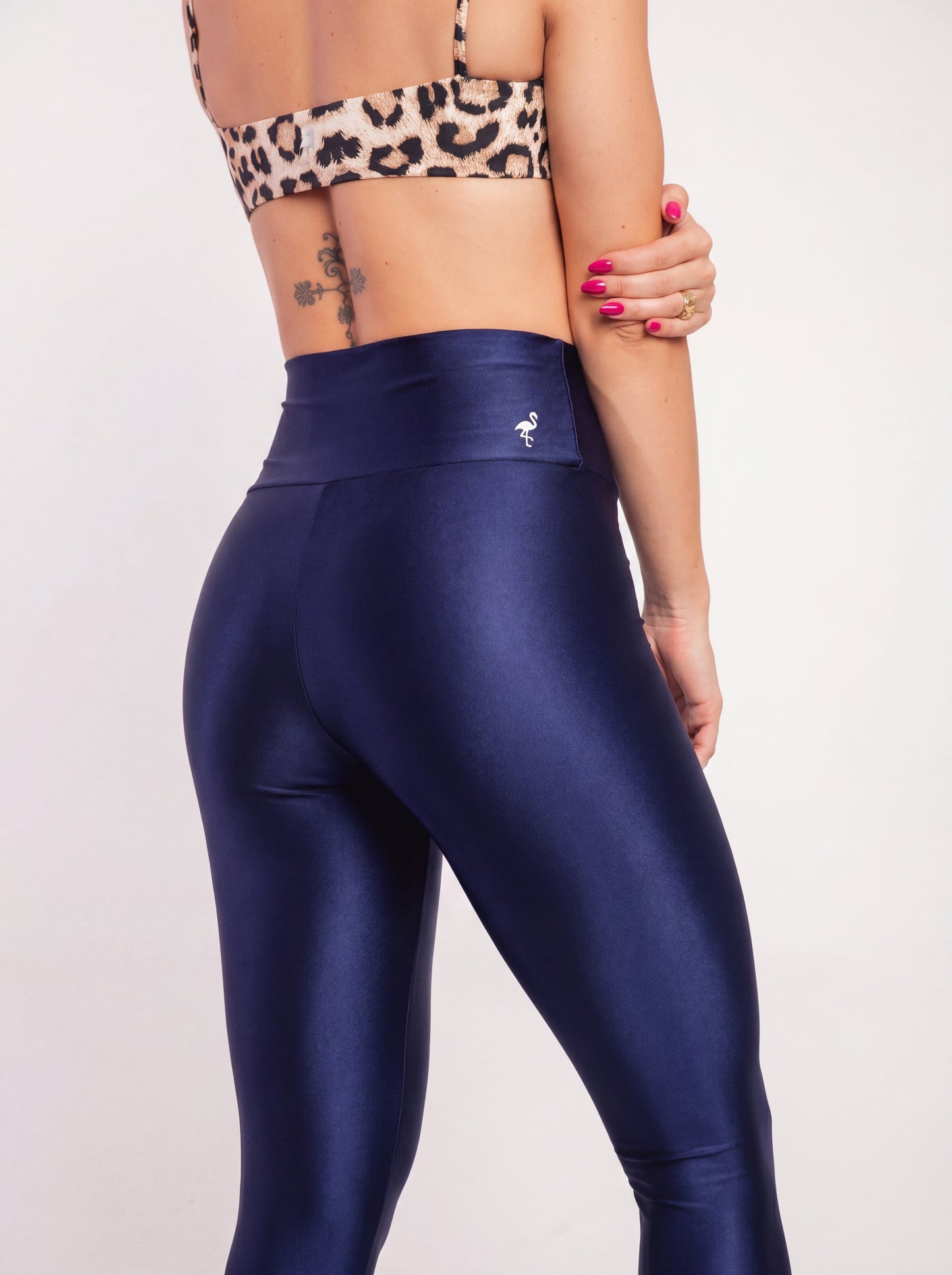 Soft Sculpt Legging - Navy | Glossy