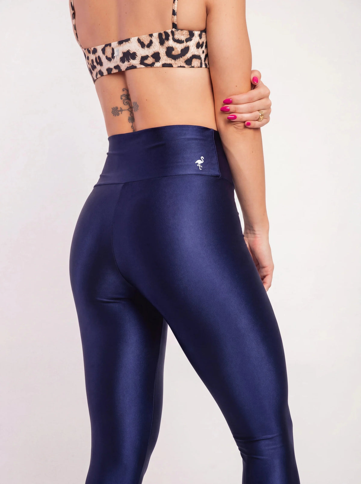 Soft Sculpt Legging - Navy | Glossy